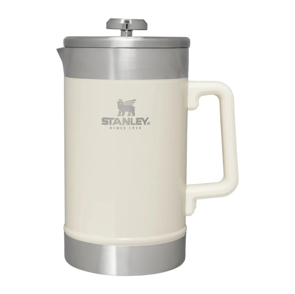 Stanley White Stainless Steel Insulated French Press For Camping